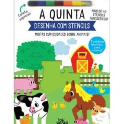 A Quinta de Elizabeth Golding - Desenha com Stencils