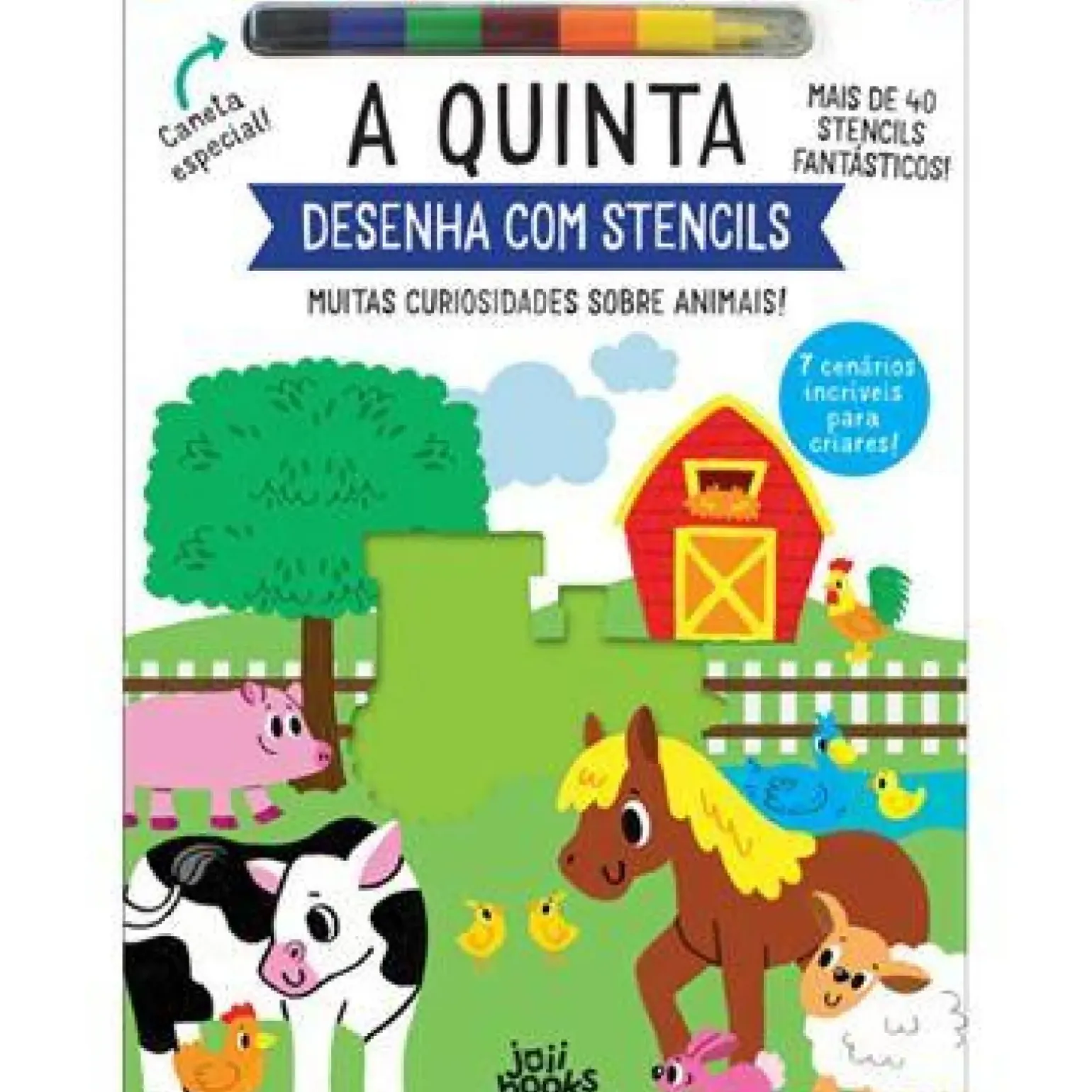 A Quinta de Elizabeth Golding - Desenha com Stencils
