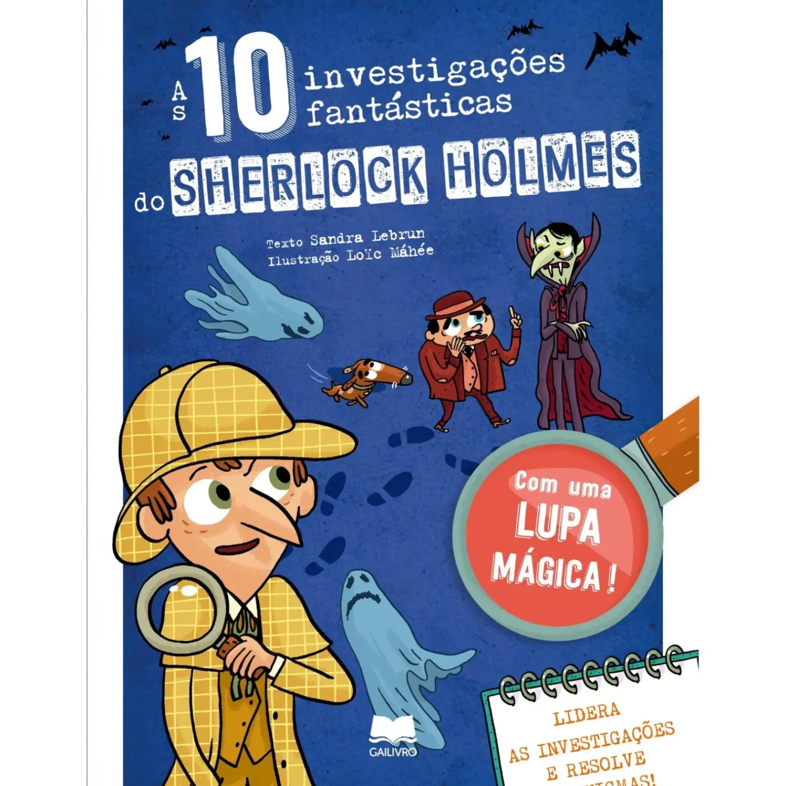 As 10 Investigações Fantásticas do Sherlock Holmes de Sandra Lebrun