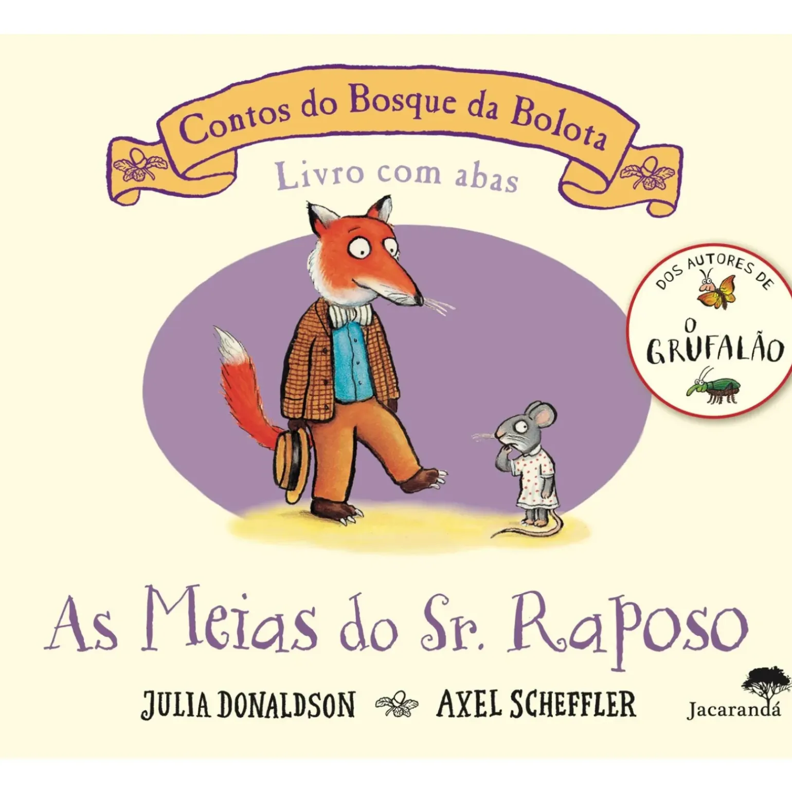 As Meias do Sr. Raposo de Julia Donaldson e Axel Scheffler
