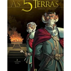 As 5 Terras - Livro 2: «Alguém Vivo» de Lewelyn e Jerome Lereculey