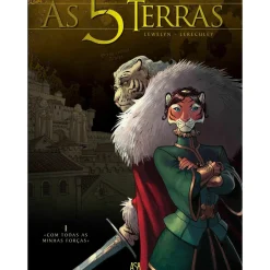 As 5 Terras - Livro 1: «Com Todas as Minhas Forças» de Lewelyn e Jerome Lereculey