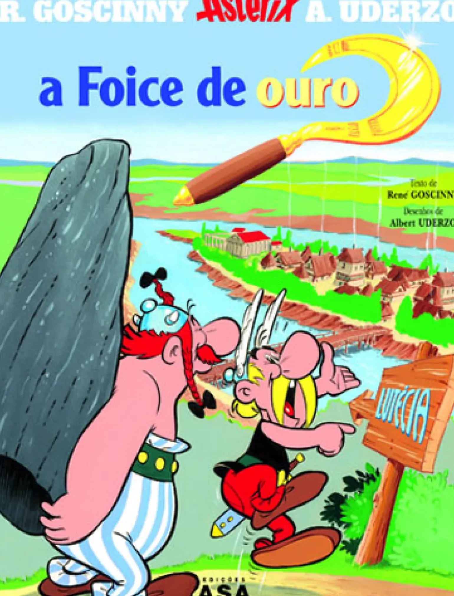 Astérix - A Foice de Ouro de René Goscinny e Albert Uderzo - Vol. 2