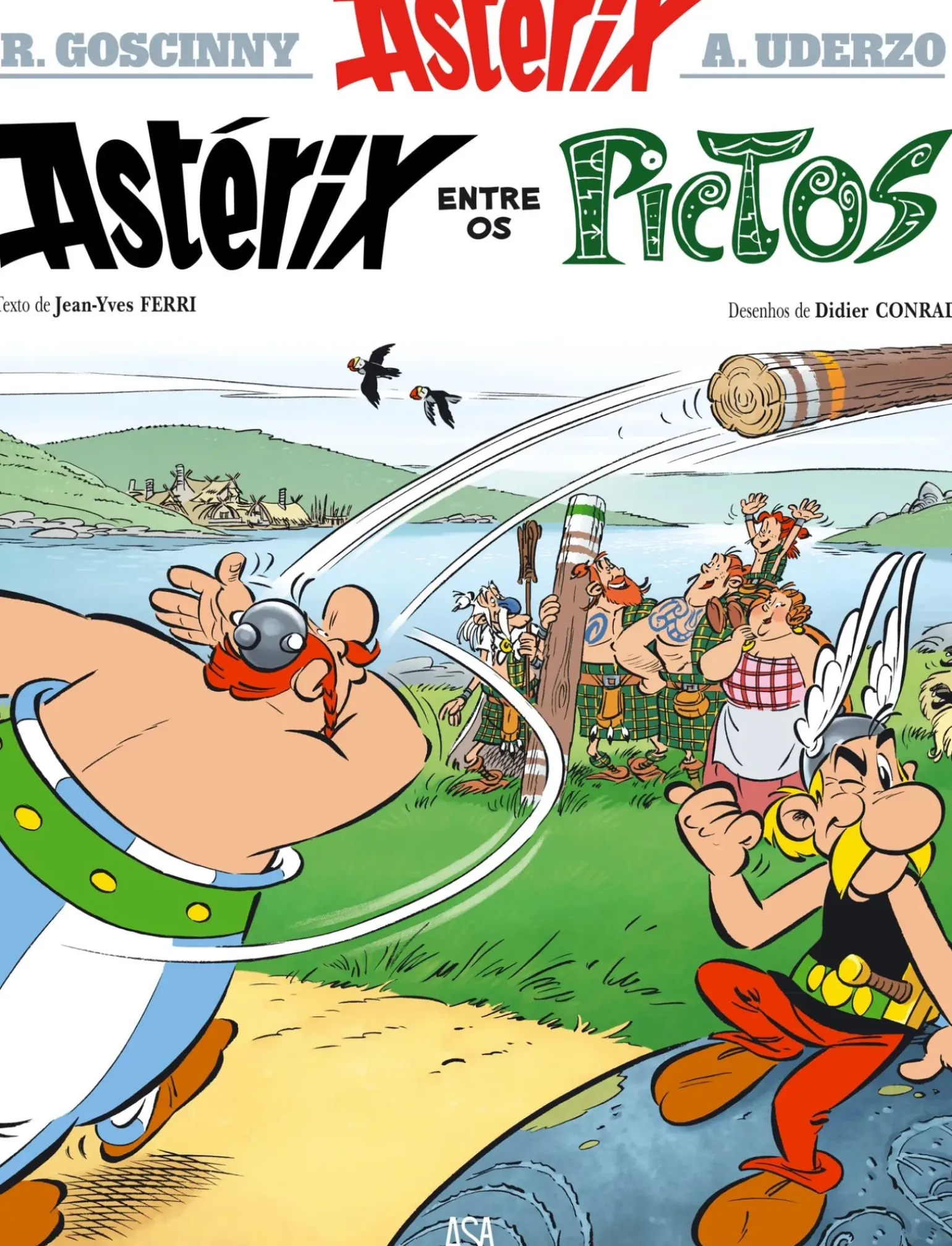 Astérix Entre os Pictos (volume 35) de René Goscinny e Albert Uderzo