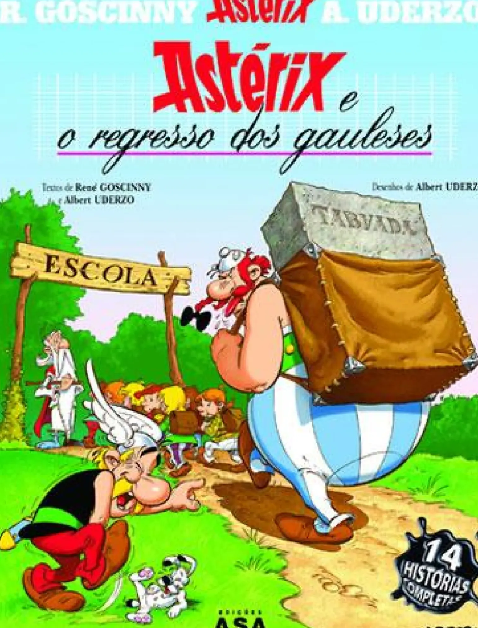 Astérix e o Regresso dos Gauleses de René Goscinny e Albert Uderzo - Vol. 32