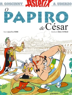 Astérix - o Papiro de César (volume 36) de Jean-Yves Ferri e Didier Conrad