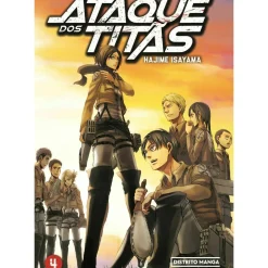Ataque dos Titãs - Livro 4 de Hajime Isayama