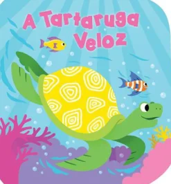 A Tartaruga Veloz de Vários Autores - Livro de Banho Mágico