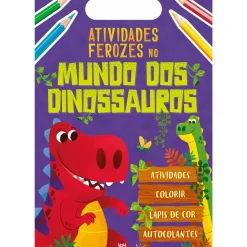 Atividades Ferozes no Mundo dos Dinossauros