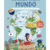 Atlas Desdobrável Ilustrado do Mundo