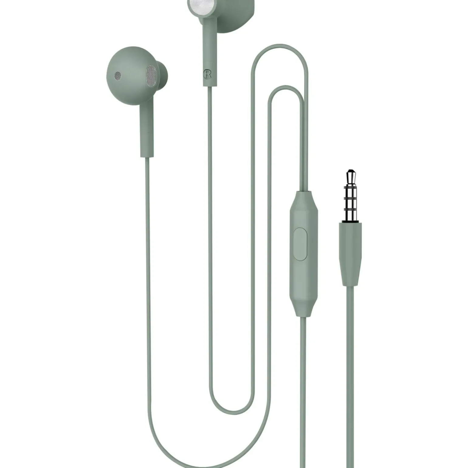 Auriculares com Fios Verde Fusion