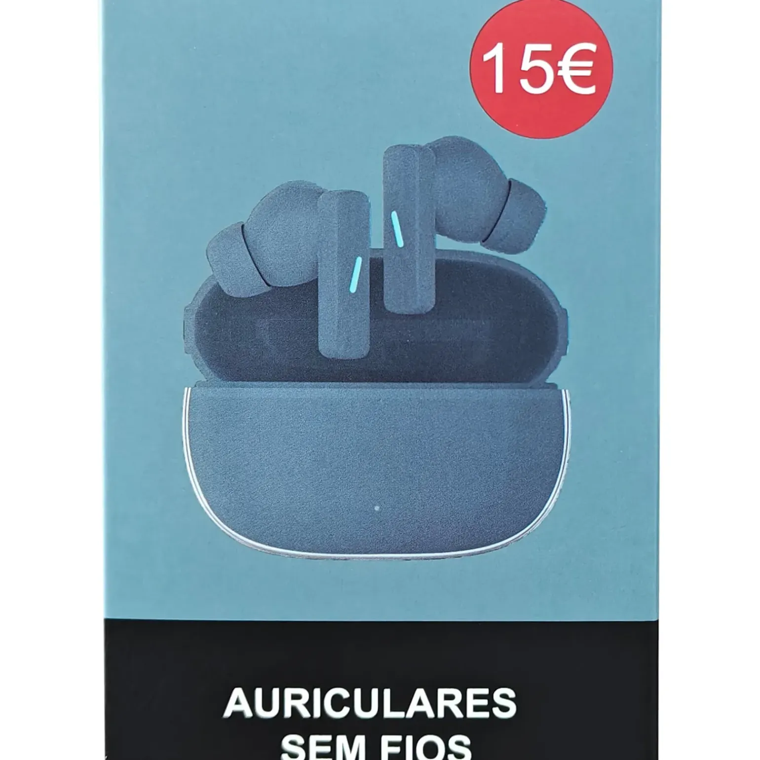 Auriculares Sem Fios Azul Fusion