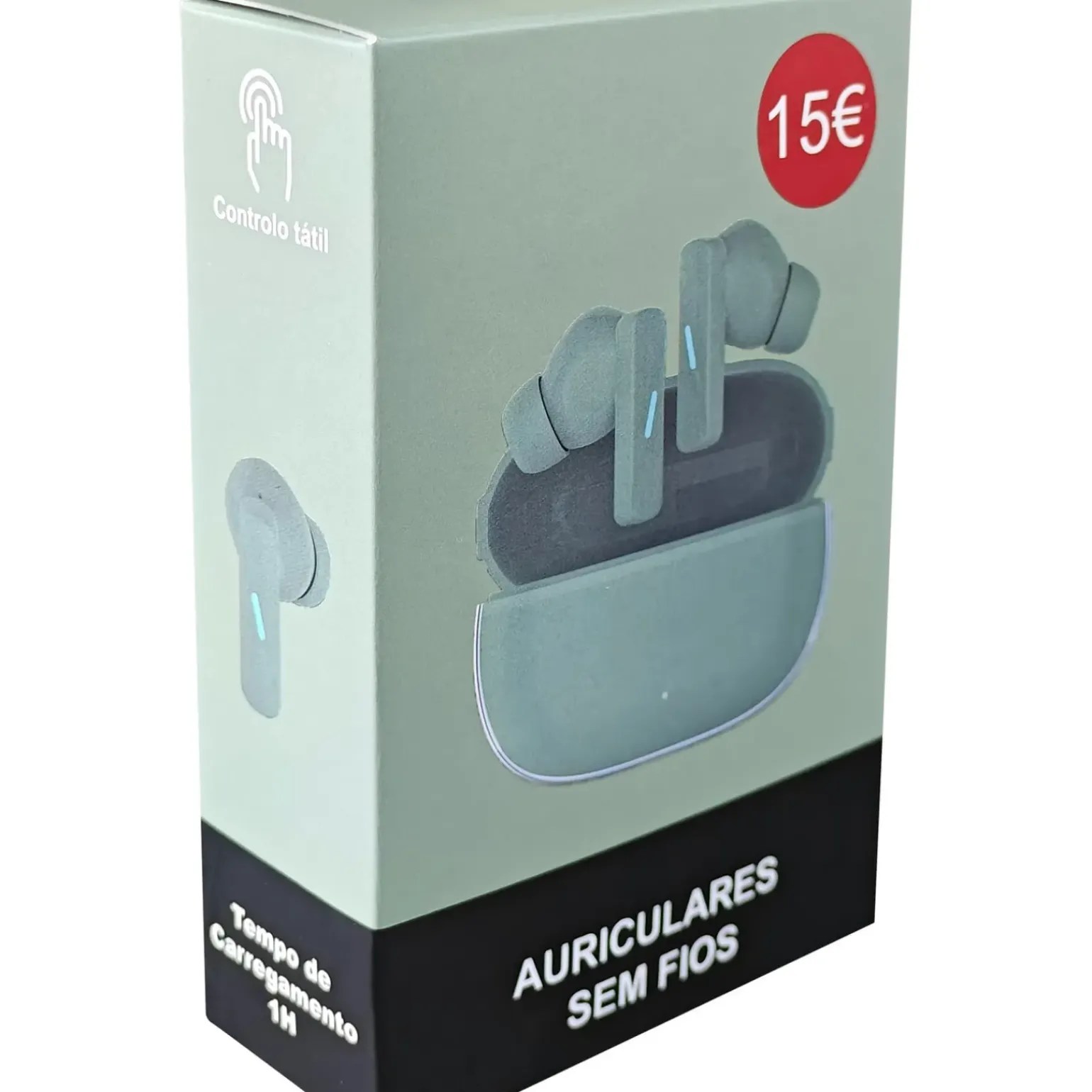 Auriculares sem Fios Verde Fusion