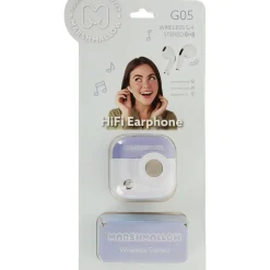 Auriculares Wireless Marshmallow (artigo sortido)