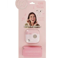 Auriculares Wireless Marshmallow (artigo sortido)