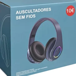 Auscultadores Sem Fios Azul Fusion