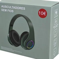 Auscultadores Sem Fios Verde Fusion
