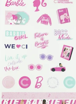 Autocolantes A4 Barbie Caderno Inteligente