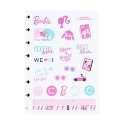 Autocolantes Folha A5 Barbie Caderno Inteligente