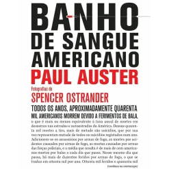 Banho de Sangue Americano de Paul Auster
