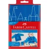 Bata 6-10 Anos Azul Faber Castell