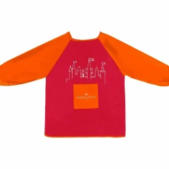 Bata 6-10 Anos Vermelho/Laranja Faber Castell