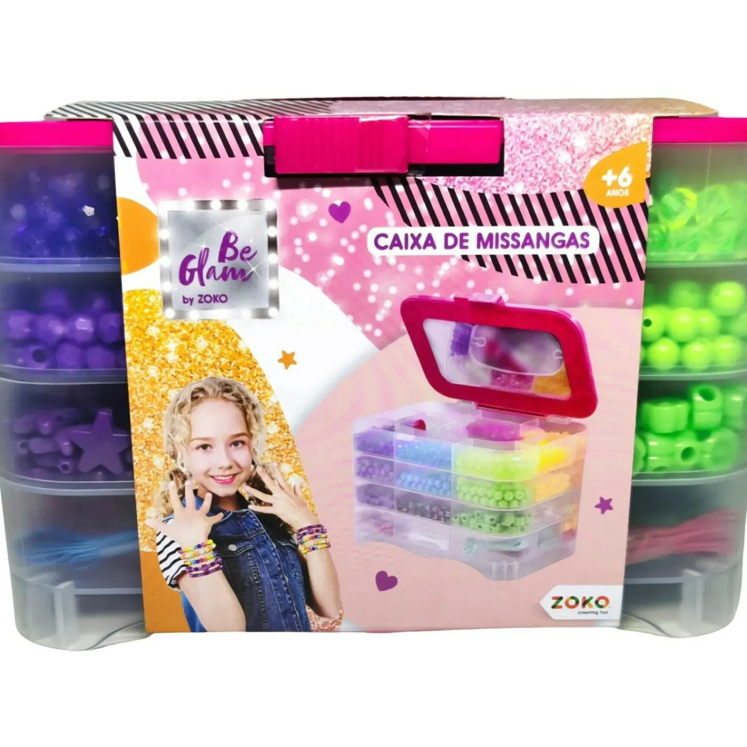 Be-Glam Caixa De Bijuterias 4 Andares