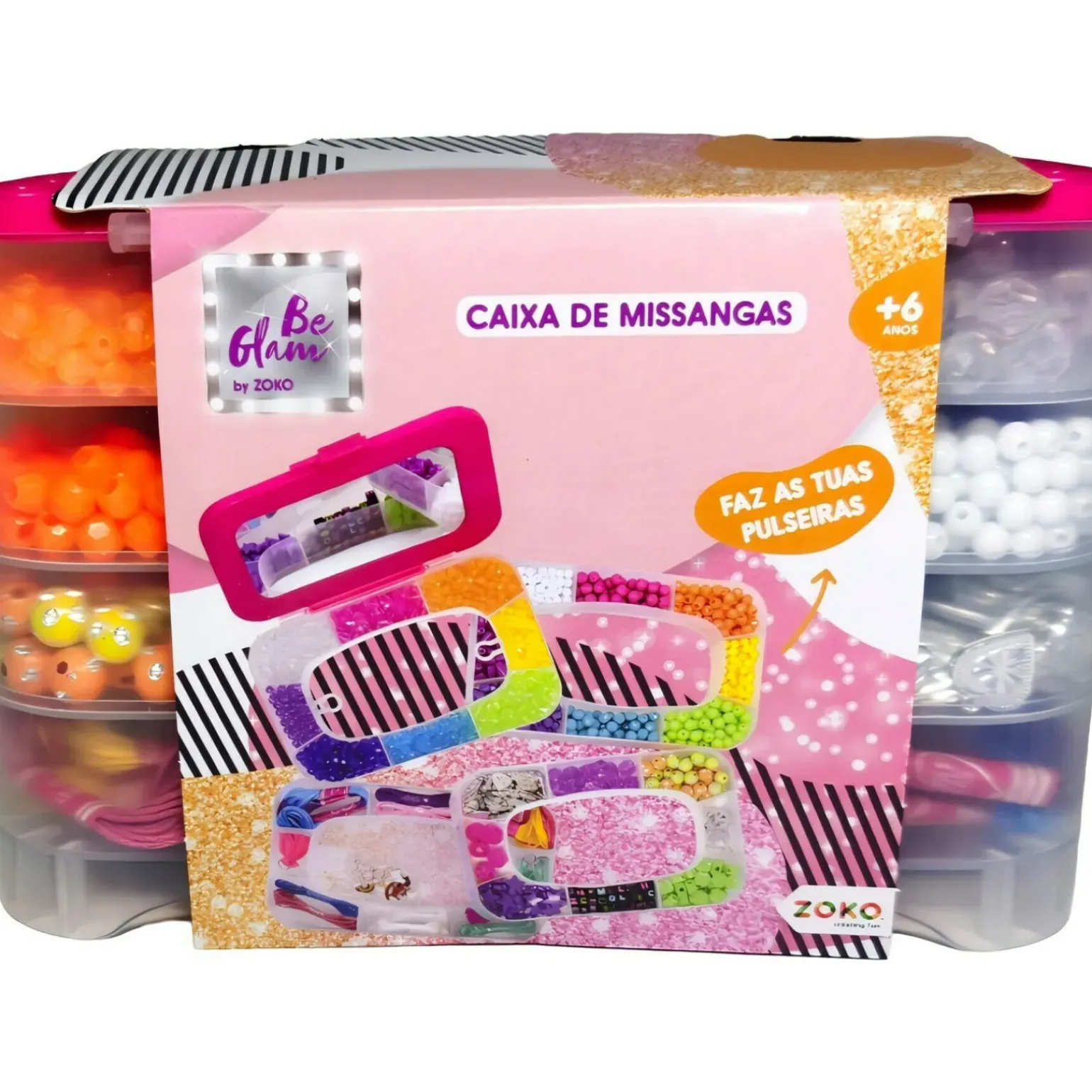 Be-Glam Caixa De Bijuterias 4 Andares