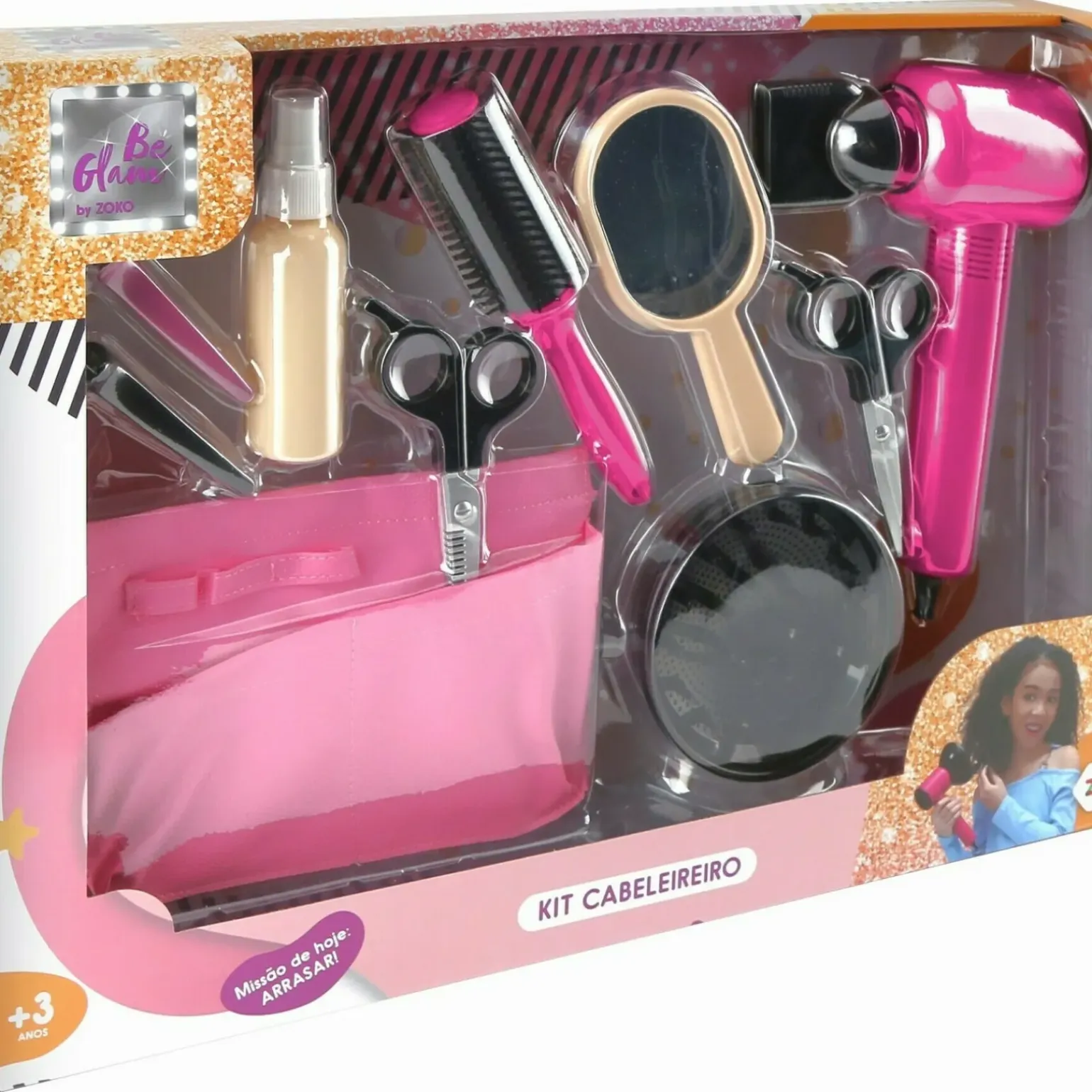 Be-Glam Kit Cabeleireiro