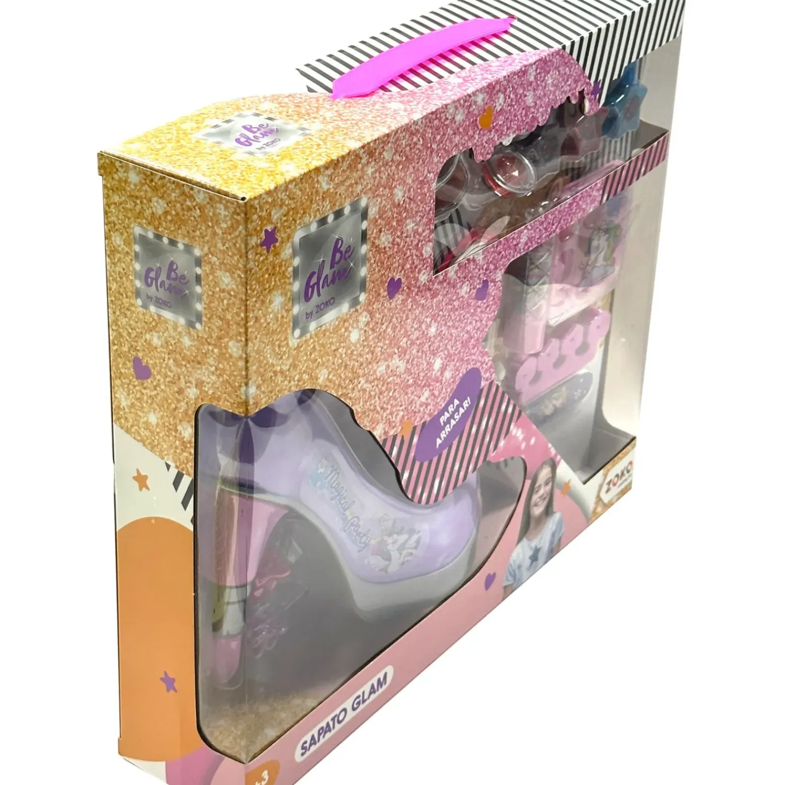 Be-Glam Maquilhagem Sapato De Cristal