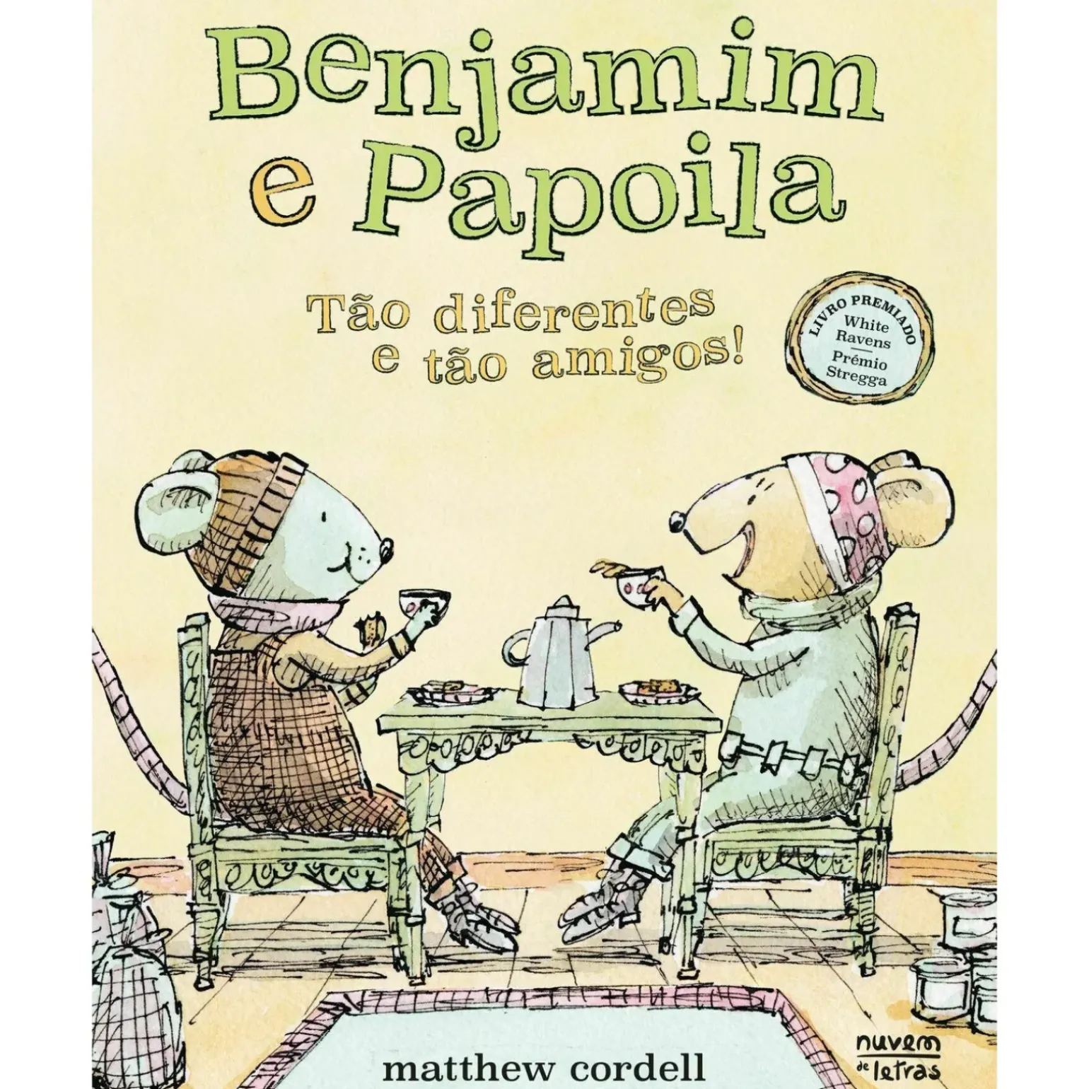 Benjamin e Papoila - Tão Diferentes e Tão Amigos! de Matthew Cordell