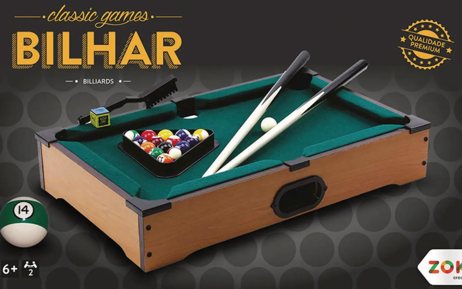 Bilhar De Mesa Zoko