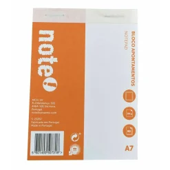 Bloco De Apontamentos A7 Liso