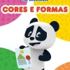 Bloco de Atividades Pré-Escolares Panda: Cores e Formas - 4-6 Anos
