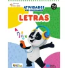Bloco de Atividades Pré-Escolares Panda: Letras - 4-6 Anos