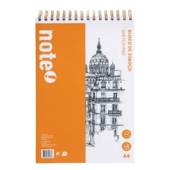 Bloco de Esboço A4 100 Folhas Note!