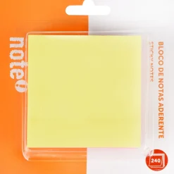 Bloco de Notas Aderente 7.6 x 7.6cm 4 Cores Note!