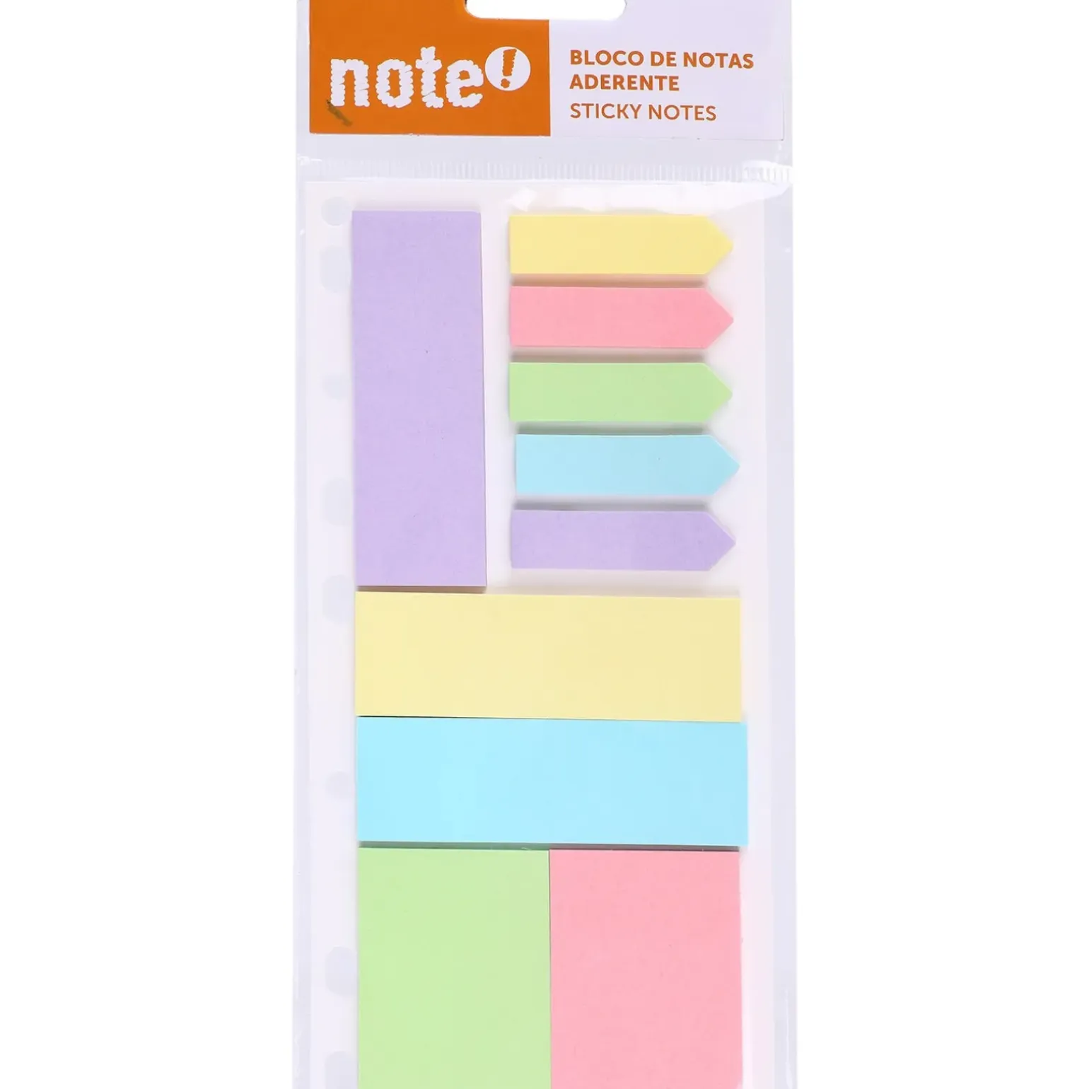 Bloco Notas Aderente 25 Folhas Sortido Note!