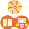 Bloco Notas Aderentes A6 - Happy Days
