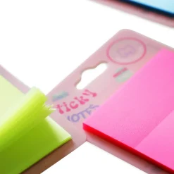 Bloco Notas Aderent Neon Marshmallow