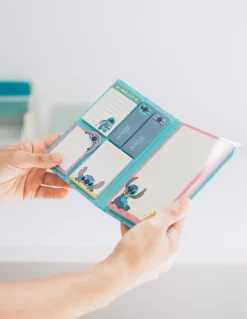 Bloco Notas Adesivas Stitch Tropical
