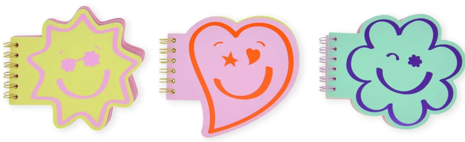 Bloco Notas A6 - Happy Days Sortido
