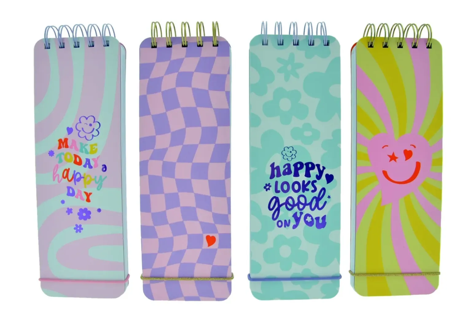 Bloco Notas Espiral - Happy Days Sortido