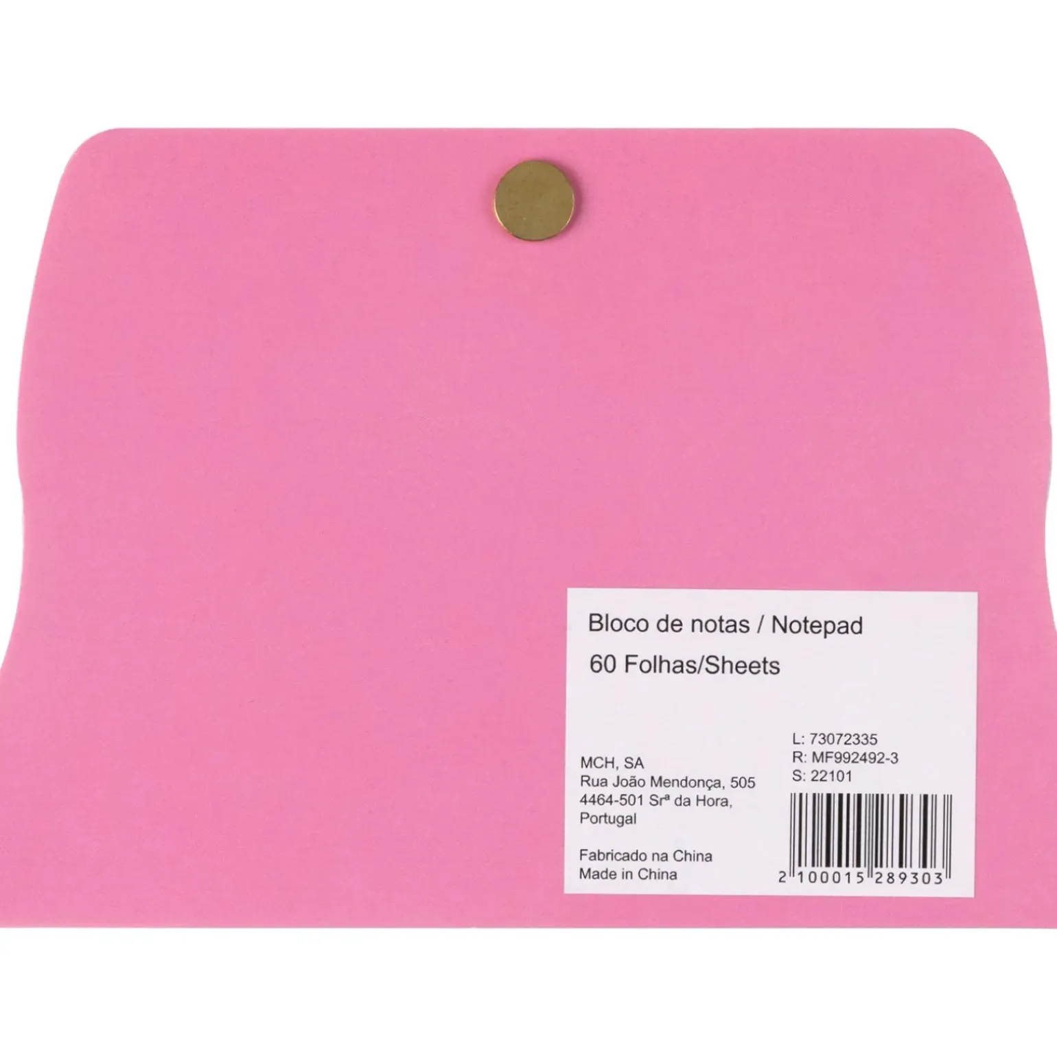 Bloco Notas 60 Folhas Cat Pink Magic