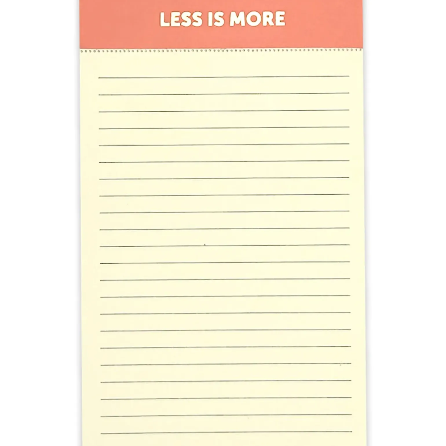 Bloco Notas Pautado 65 Folhas Your Colour Peach Note!