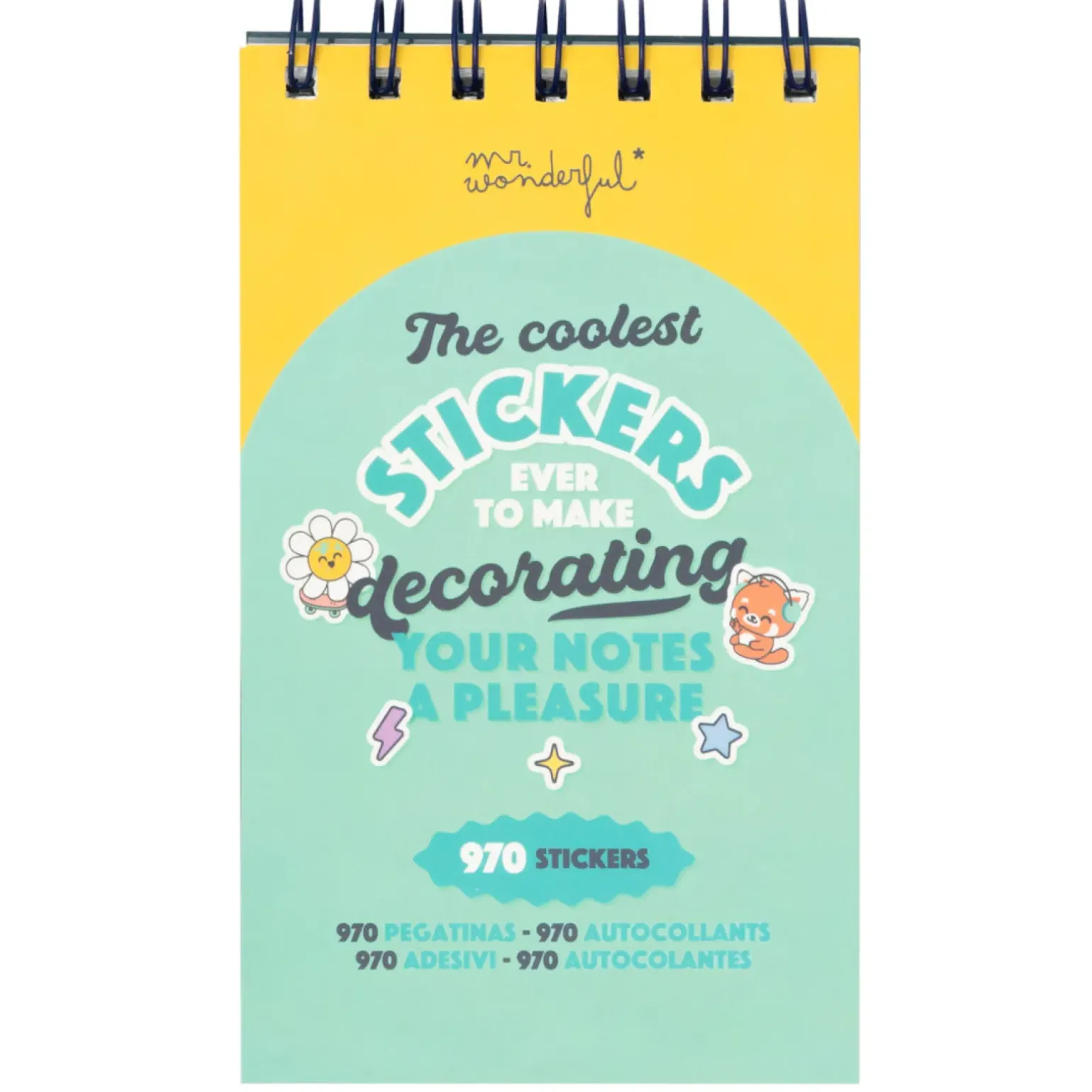 Bloco Stickers - To Make Decorating Mr. Wonderful