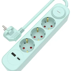 Bloco Verde 3Tom Com Int 1Usb 1,5M
