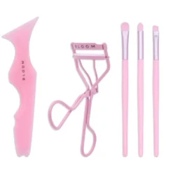 Bloom Set Pinceis + Molde + Revirador de Pestanas