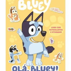 Bluey: Olá, Bluey!: Livro com Autocolantes