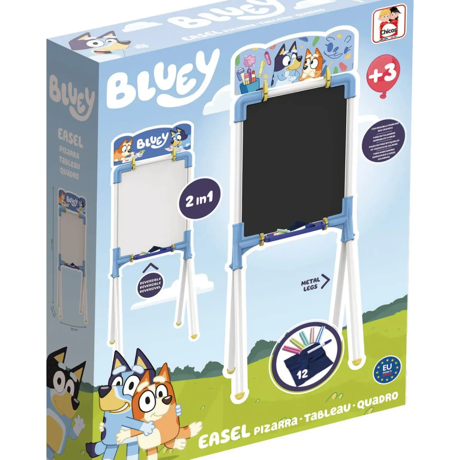Bluey Quadro 2 Em 1